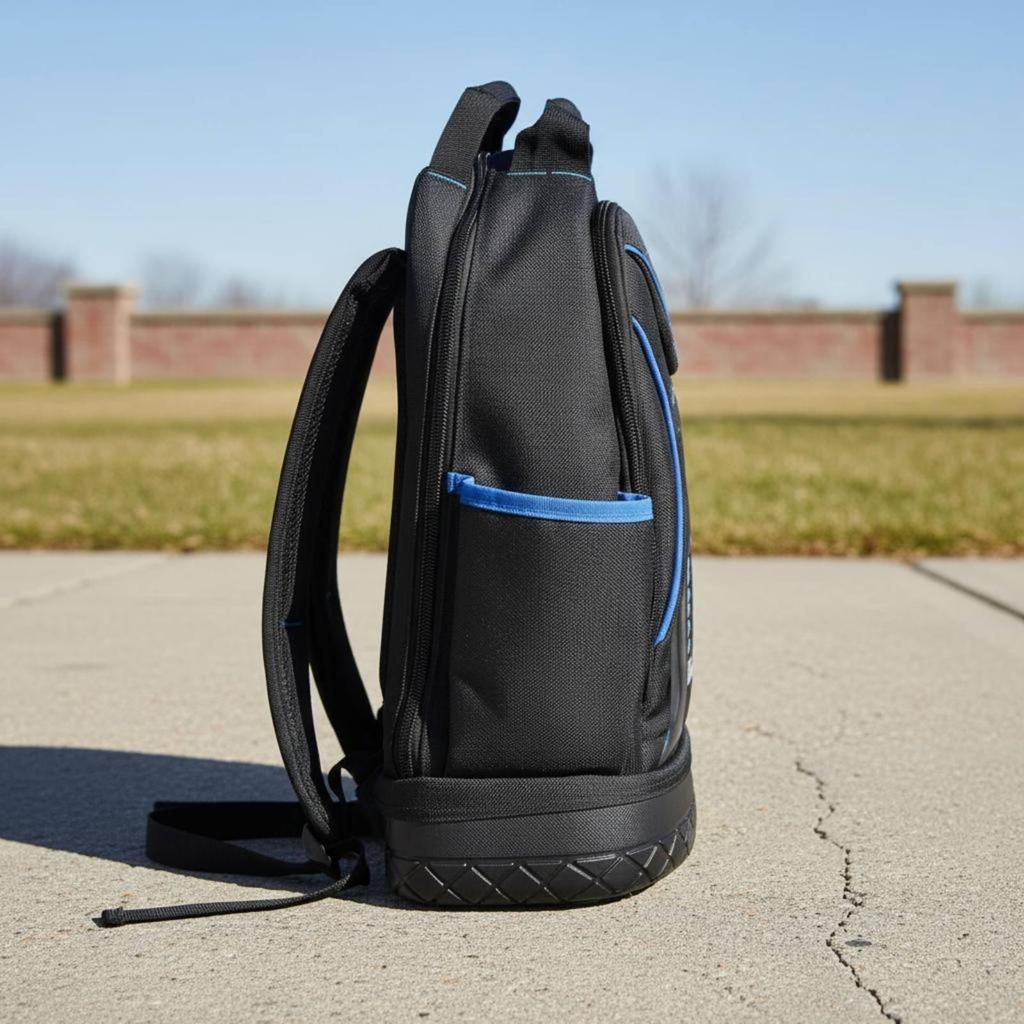 Electrician Tool Backpack Multi Pocket Heavy Duty Multiple Pockets for Electricians,