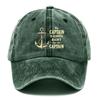 A Boat Anchor Printed Cap Designed for Men with a Casual Outdoor Style Suitable for Women As a Beach Hat Dad Hat Breathable