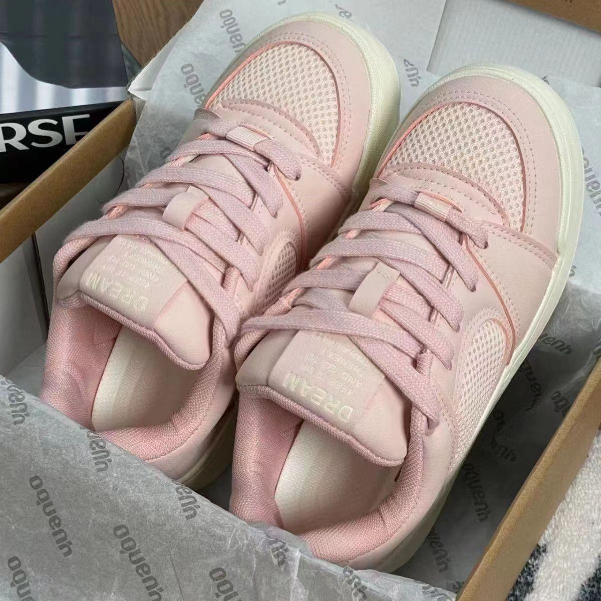 

Повседневная нишевая обувь, осенняя новинка, универсальная, на толстой подошве, дышащая, спортивная, повседневная обувь 40