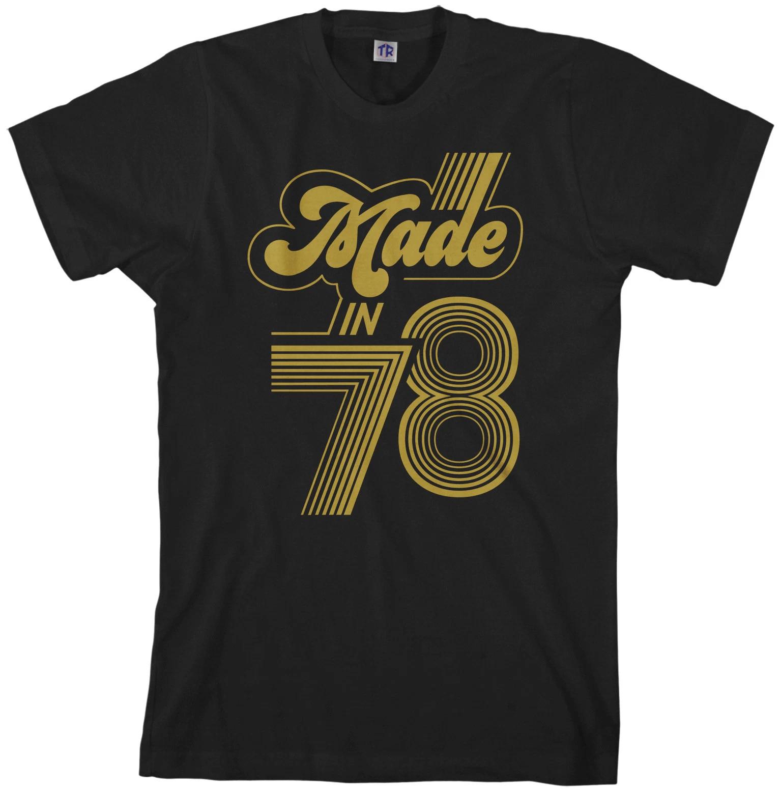 Made In 1978 Men s T shirt 40th Birthday Party Gift Idea 78 M