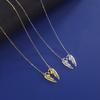 Hollow Angel Wings Pendant Necklace Women Stainless Steel Neck Chain Choker Trend Wedding Jewelry Birthday Gift