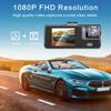 Dual/Triple-channel HD Dash Cam, 1080p FHD, Front/In-Car/Rear View, Rotating Lens, G-Sensor, Night Vision