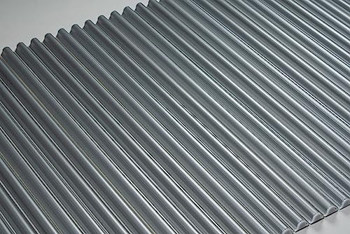 Topre Easy Wave Bathtub Lid, Shutter Type, 75 x 150 cm, Metallic Gray, Antibacterial, L15