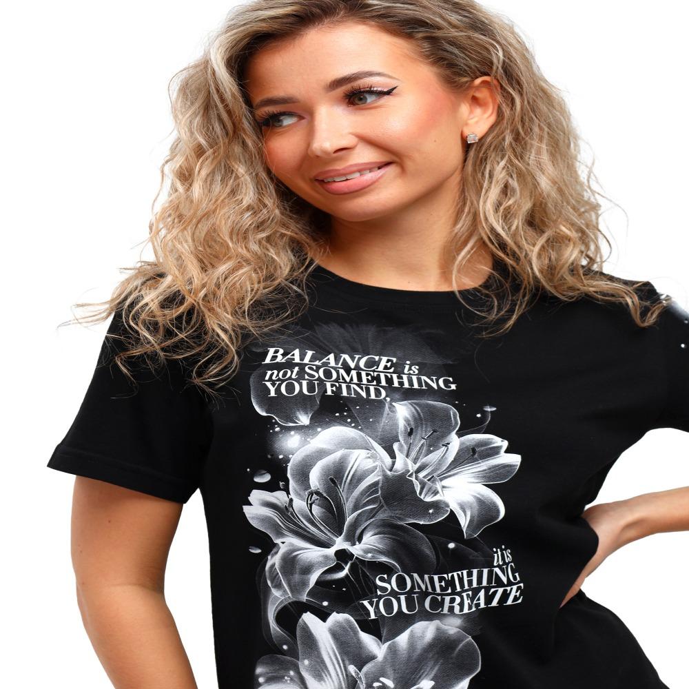 

Women s Spring/Summer Round Neck Short Sleeve T-shirt 2XL