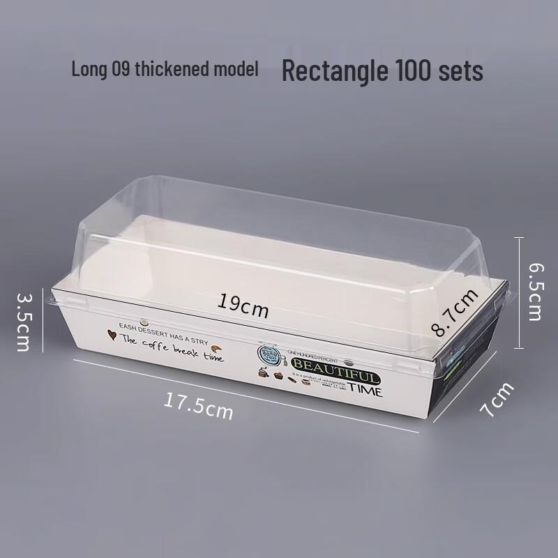 AVADEN Sandwich and Dessert Takeout Containers