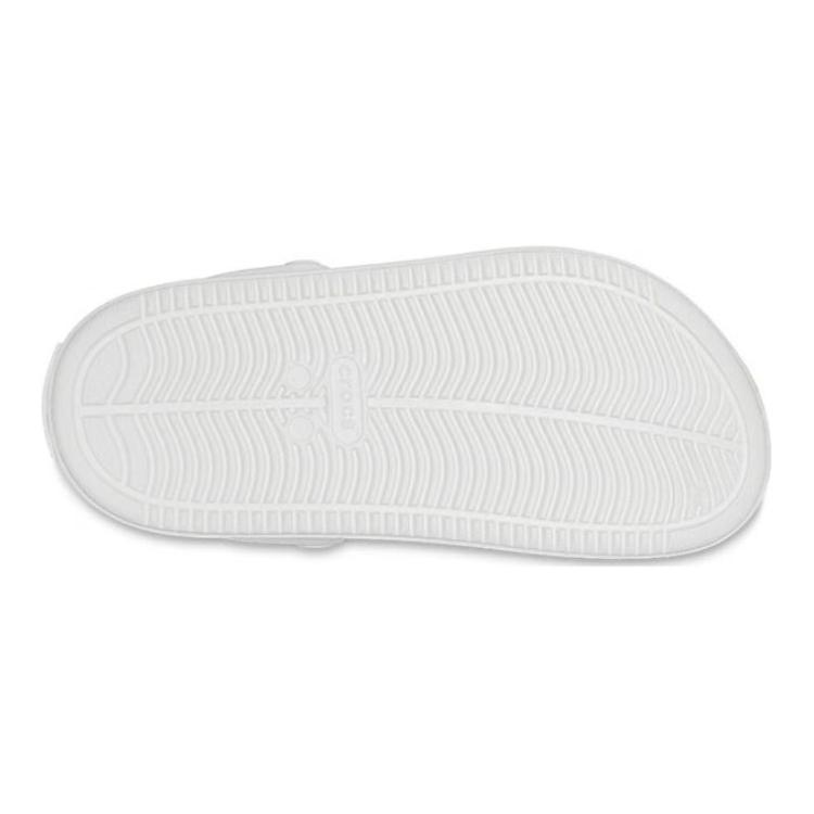 Crocs Comfortable Durable Lightweight Childrens Sandals Kids Sandals White 208477-100