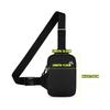 Geestock Chest Bag For Men Nylon Waterproof Mini Sling Messenger Bag Outdoor Sports Fitness Cell Phone Bag Women Waist Bags