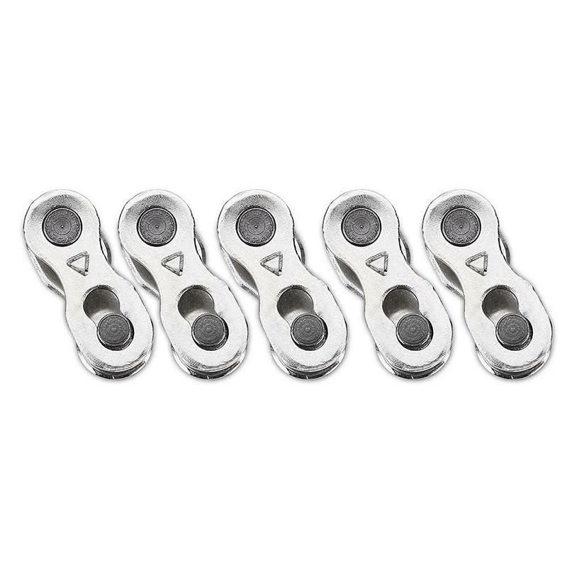 2Pcs Portable Bicycle Chain Master Link Joint Connector 6/8/10 Speed Quick Clip
