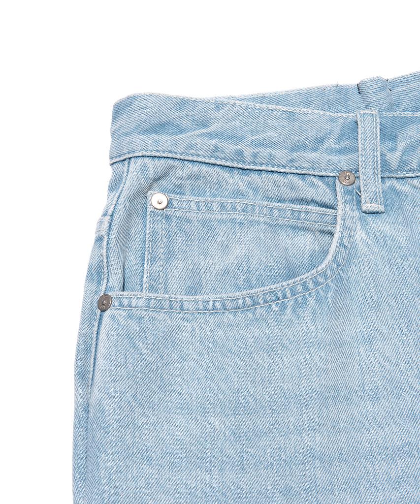 LEE Men Relaxed Fit Painting Denim Pants Indigo Light