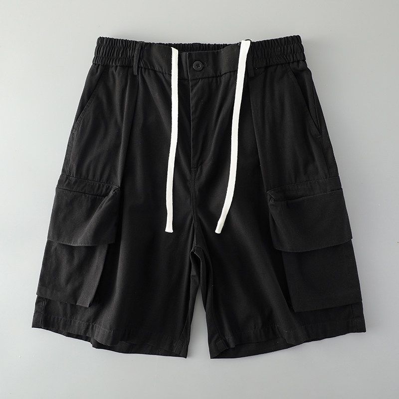 Simple Fashion Brand Cotton Casual Export Parka Shorts