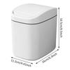 Desktop Trash Can Table Wastebasket Garbage Can Dustbin Wastebasket Trash Can Dispenser for Bathroom Vanity Coffee Table Home