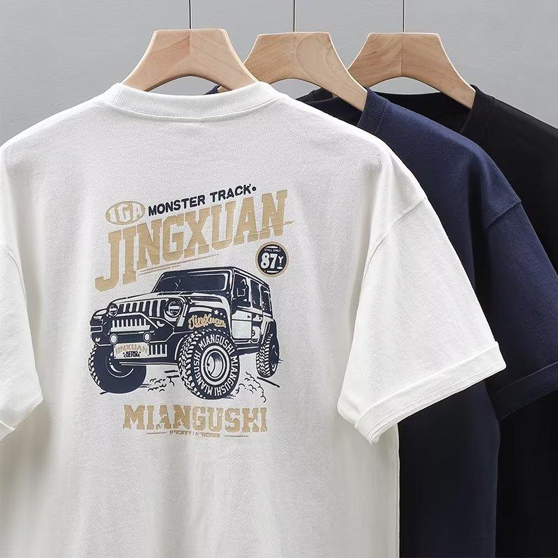 

M-8XL мужские футболки с короткими рукавами плюс размер футболка с короткими рукавами и буквенным принтом мужские графические топы с круглым вырезом модные футболки в стиле ретро для