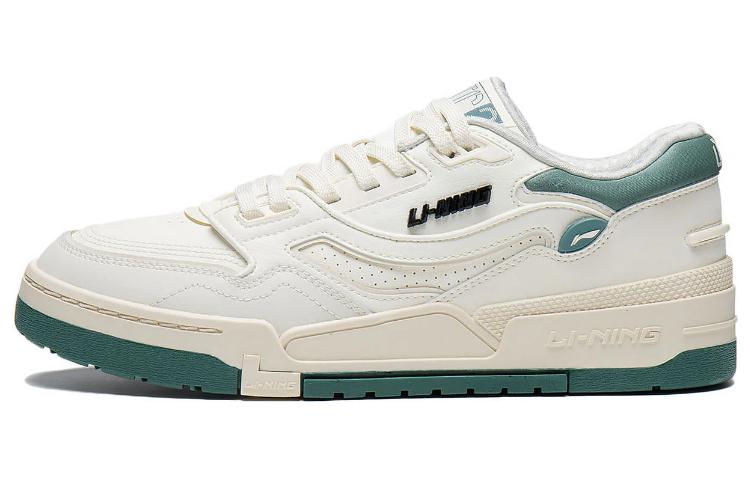 Li Ning 001 BTC Slip Resistant Abrasion Resistant Slip Resistant Abrasion Resistant Low top Skateboard Shoes Men s AGCT007-4 43.5