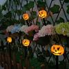 Solar LED Halloween Pumpkin & Skull Lawn Light