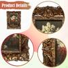 Photo Frame Vintage Style Decorative Rectangle Picture Display Gold Tabletop/Wall for