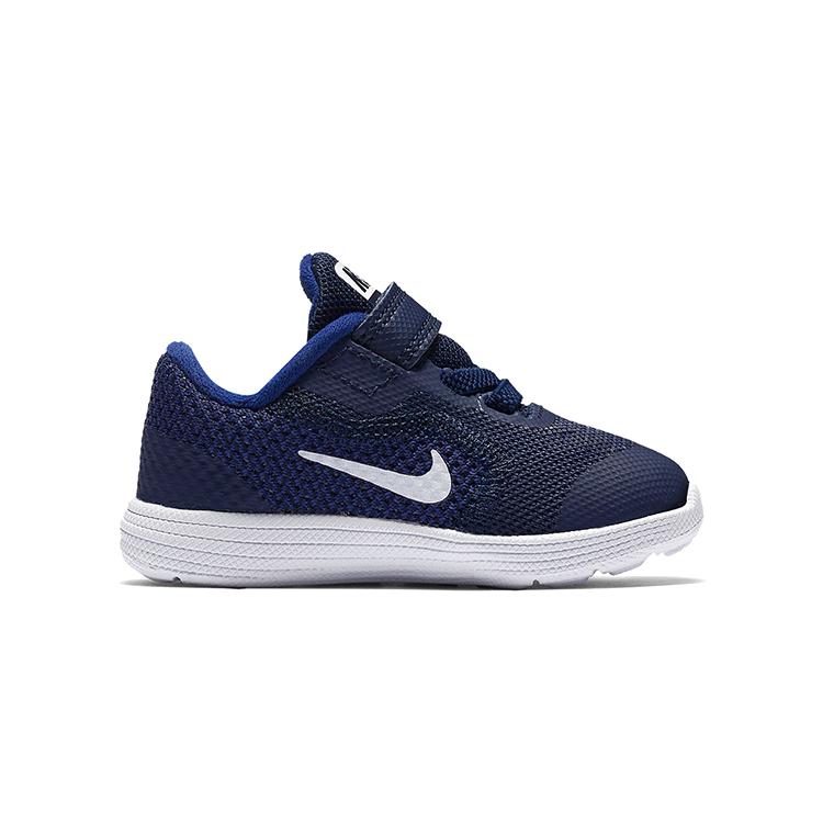 New Nike REVOLUTION 3 Low-Top Running Shoes Royal Blue Infant And Toddler 819415-406