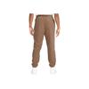 Jordan Archaeo Brown Lace-Up Mid-Waist Solid Color Tapered Knit Sports Pants Men Bottoms DC9587-256