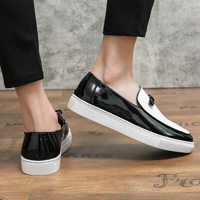 Uomo Nuove Scarpe con Nappe Suola Spessa Resistenti all'Usura Classiche Scarpe Lefu Bianche Taglia 38-46 Scarpe da Uomo