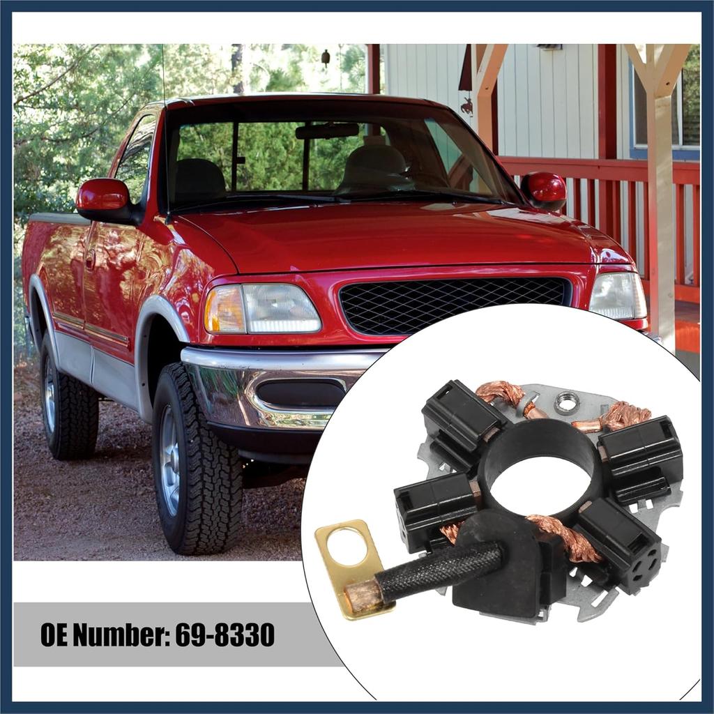 69-8330 Starter Brush Holder Assembly Replacement for Mitsubishi Outlander 2.0 2006-2012 for Mitsubishi 2.4 Mivec 2007-2012 New Starter Motor Brush