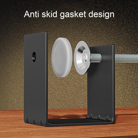 Schubladen-Installationsklemme, stabile Klemme, Pflaumenblüten-Formknopf, universelle zeitsparende Holzbrettklemme für Zuhause