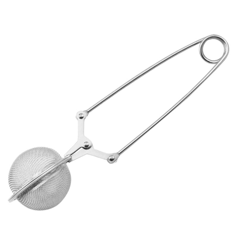 Stainless Steel Fine Mesh Teas Filter Rustproof Spoon Teas Strainer Kitchen Accessories Household Teas Brewing Gadget