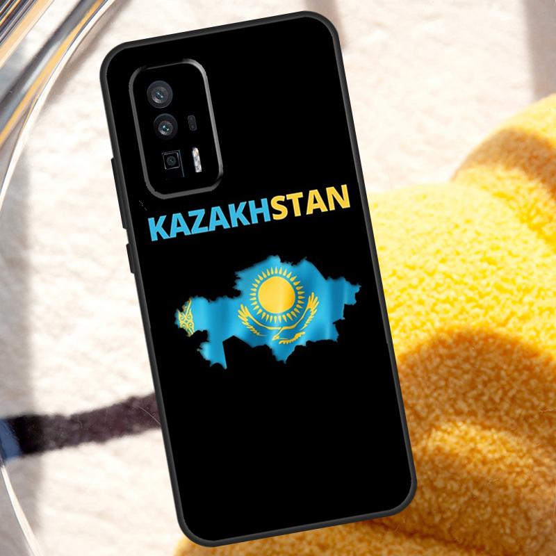 Kazakhstan Flag Case For Xiaomi 13T 12T 11T 13 Pro 14 Ultra 12 Lite POCO F5 M6 X6 Pro X5 X3 F3 M5s Cover
