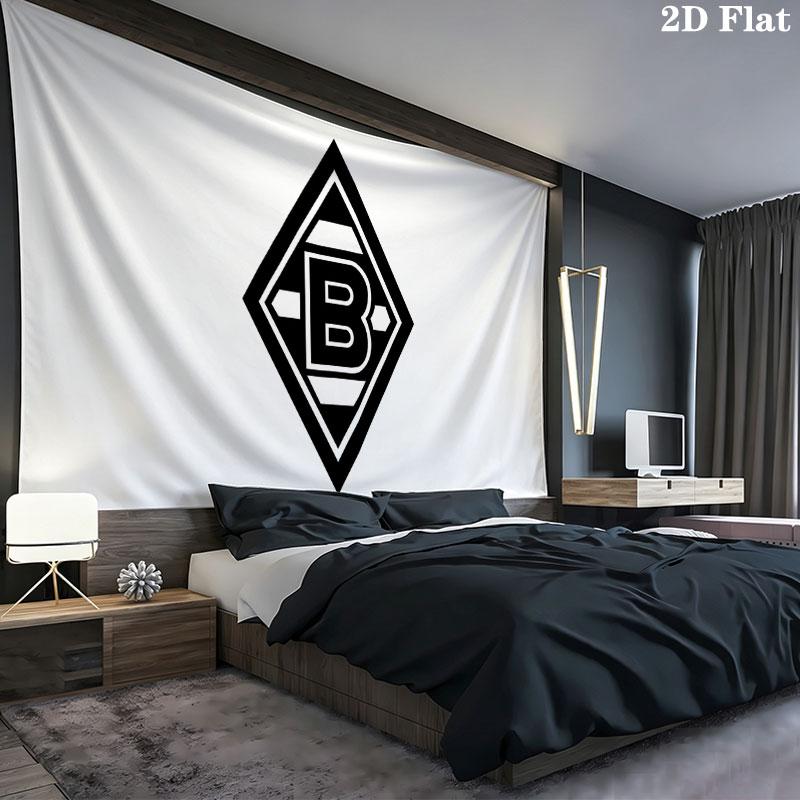 Borussia Monchengladbach Wall tapestry, aesthetic printed fabric blanket, suitable for bedroom, living room, and home decor.
