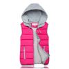 Women's Hooded Sleeveless Puffer Vest Zip Up Lightweight 95% Polyfill Waistcoat Casual Winter Outerwear
