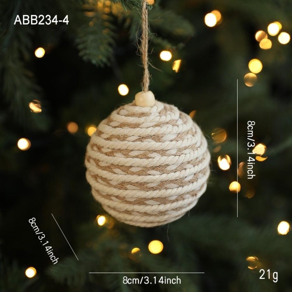 Exquisite Foam Ball Christmas Tree Ornaments 8CM Shatterproof Xmas Tree Hangings Pendant Xmas Decorations DIY Christmas Ball