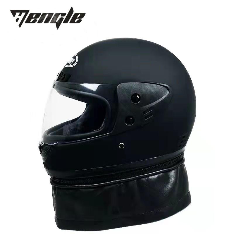 Full Face Motorcycle Helmet Electric Scooter Riders Adult Unisex Commuter Safety PP Material Winter Use