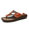 Fashion Leisure Walk Men's Slippers Versatile Summer Sandals Light Adult Beach Shoes Non-slip Open-toe Flip-flops Outdoor Male Half Drag
