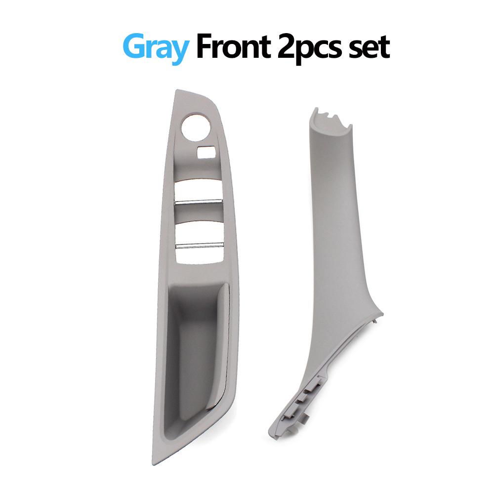 LHD Car Interior Armrest Door Handle Panel Inside Trim Cover Set For BMW 5 Series F10 F11 F18 520i 523i 525i 528i 535i