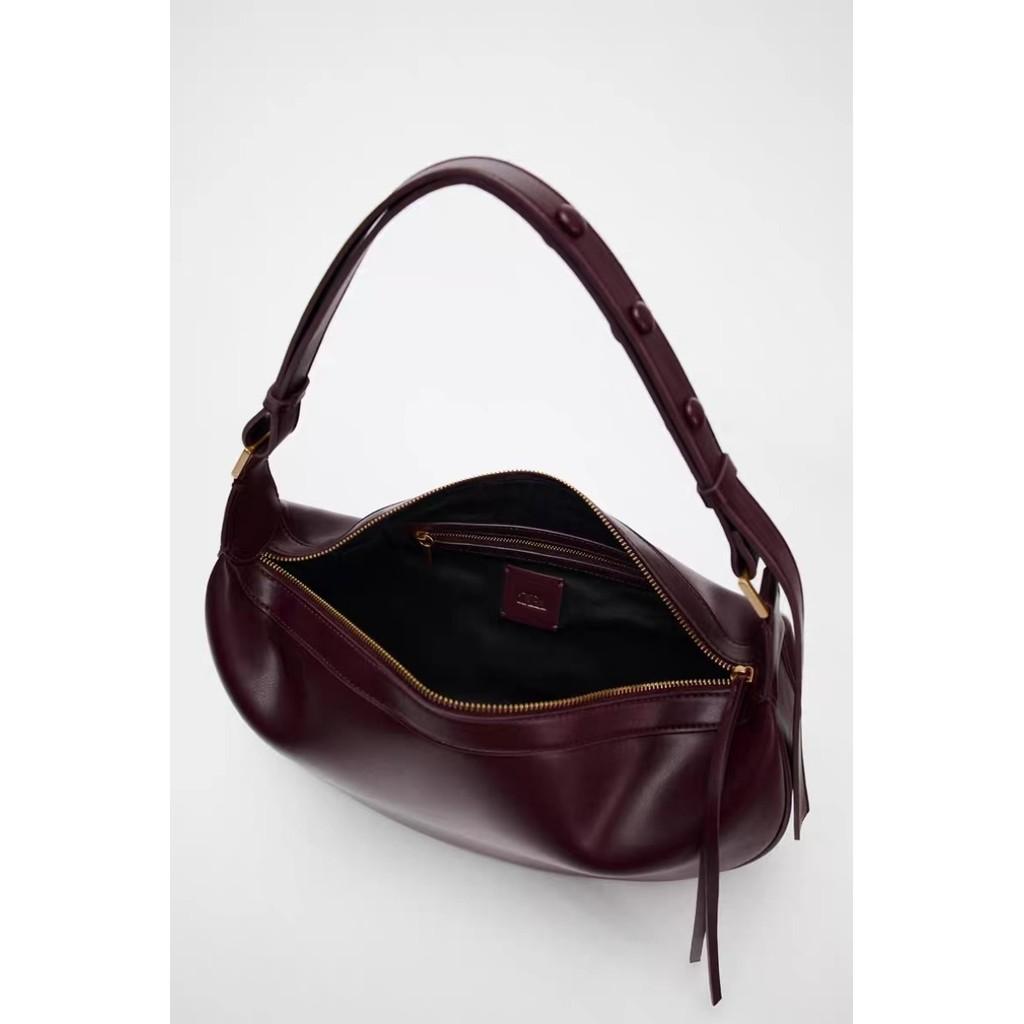 IELGY One-Shoulder All-Match Underarm Dumpling Bag Retro Female Bag