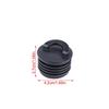 4Pcs Kayak Scupper Stoppers Universal Rubber Drain Plugs for Marine Boat Prevents Leaks for Canoe Water Sports
