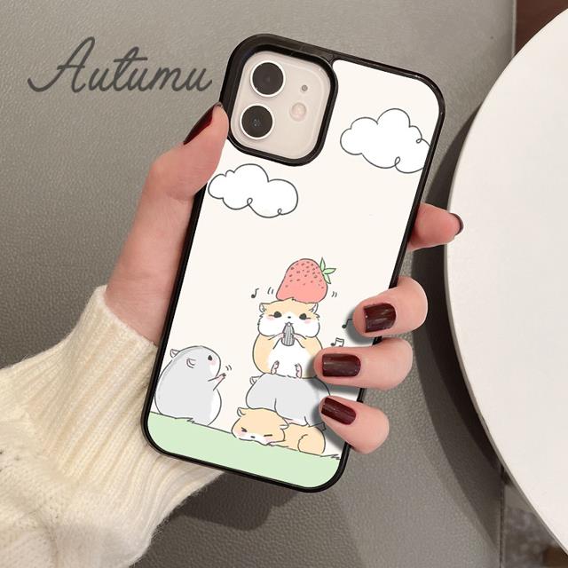 

Чехол для телефона с изображением морской свинки и хомяка для iPhone 11 12 13 14 Pro Max mini XR XS SE 2020 6S 7 8 Plus Samsung Galaxy S21 S22 Samsung S22ultra