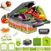 Nice Smart 15 Pcs. Vegetable Cutter Vegetable Slicer Shredder Onion Manual Dicer