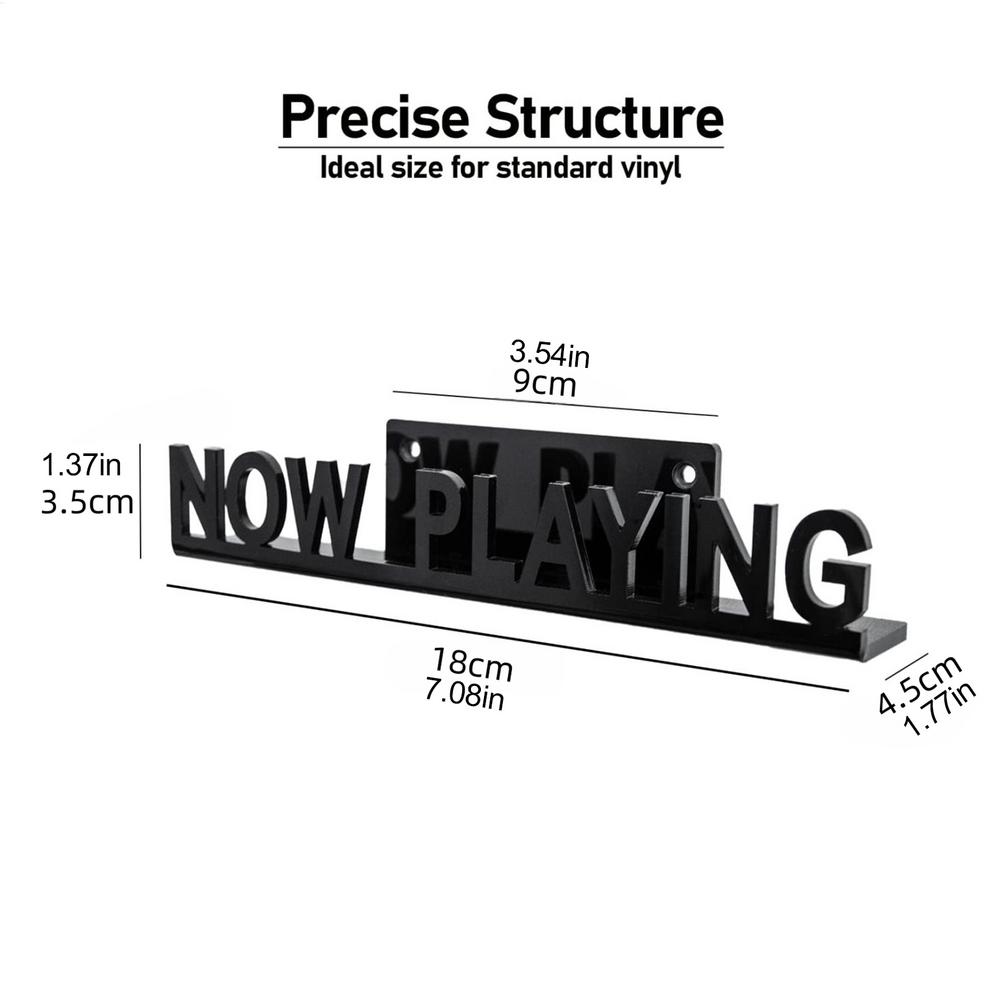 Akryl Skivhylla Väggfäste Nu Spelas Väggfäste DVD-skivor Skivställ För Album Hemtillbehör