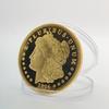 1 Stück US-amerikanische Morgan-Gold-Replika von 1896, Sammlerstück, Gedenkmünze, Medaille, Kopie, 1-Dollar-Artikel, Medaille, Heim-Metallsammlung, Dekoration, Souvenir
