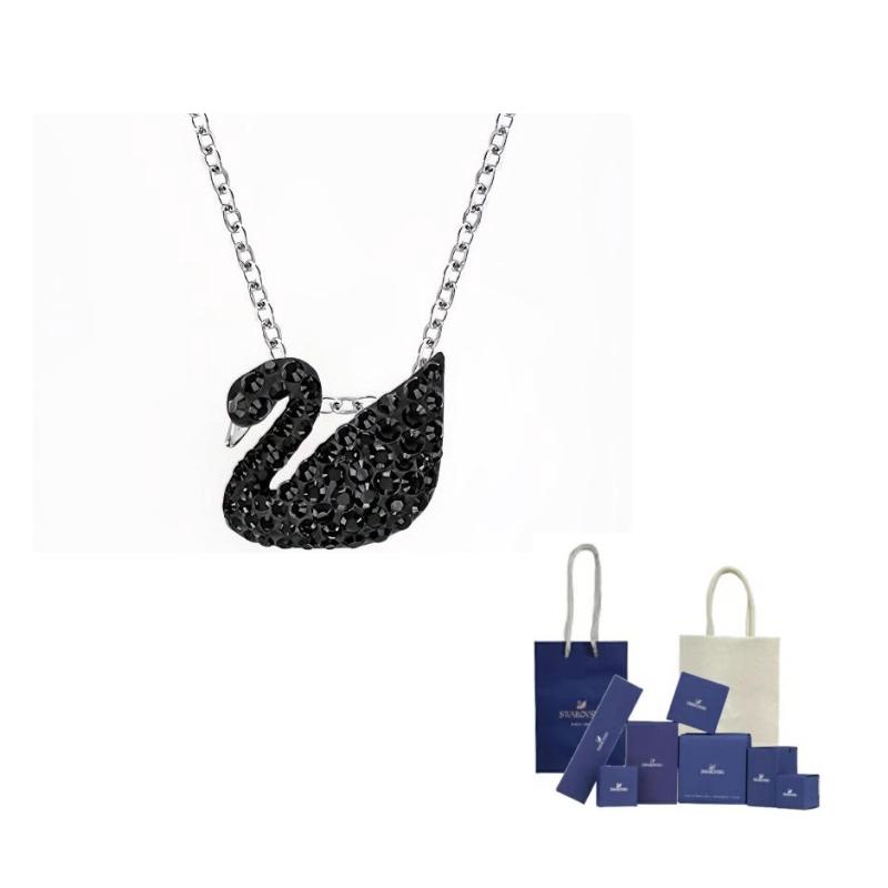 Swarovski Necklaces Womens Black