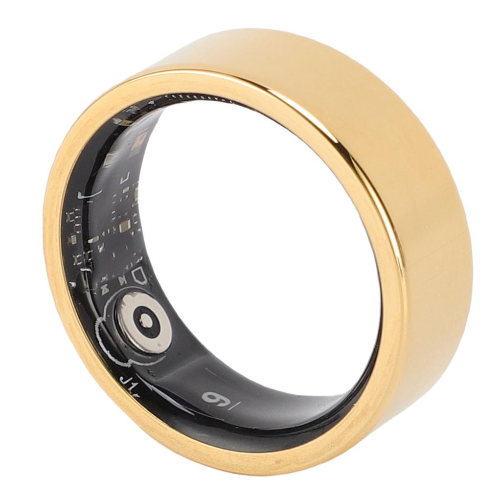 Smart Health Ring for Women Men Fitness Body Temperature Tracking Step Counting Page Turning Taking Photos IP68 Water