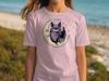 Bat T Shirt, Crescent Moon Tee, Creepy Cool Art, Halloween Gift, Goth Graphic, Night Creature Shirt, Unique Halloween Tshirt, Bat Lover