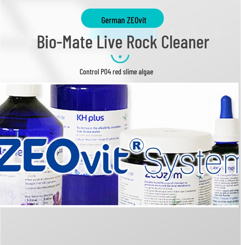 Bio-Mate Live Rock Cleaner: PO4 Control & Red Slime Remover, 10ml/50ml