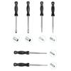Carburetor Adjustment Screwdriver Set 8 Pieces Precision Tools for Small Engine Repair and Maintenance with Ergonomic Handles and Durable Shafts