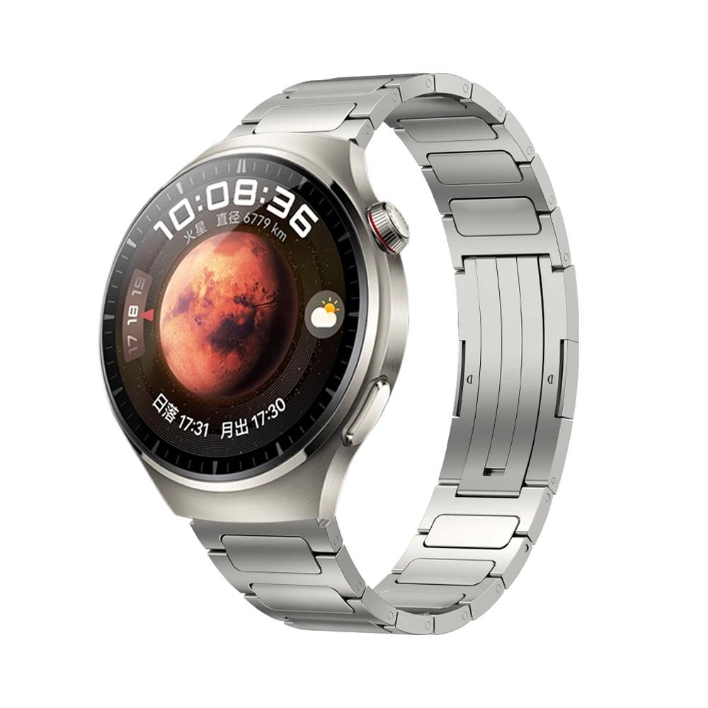 

22-мм титановий ремінець для Huawei Watch GT6 GT5 Pro 46 мм Ultimate Watch 4 Pro Бізнес-металевий ремінець для Amazfit Balance Active 2 Ремінець for OnePlus 2R