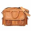 New Men's Great Genuine Vintage Leather Messenger Laptop Briefcase Satchel Bag