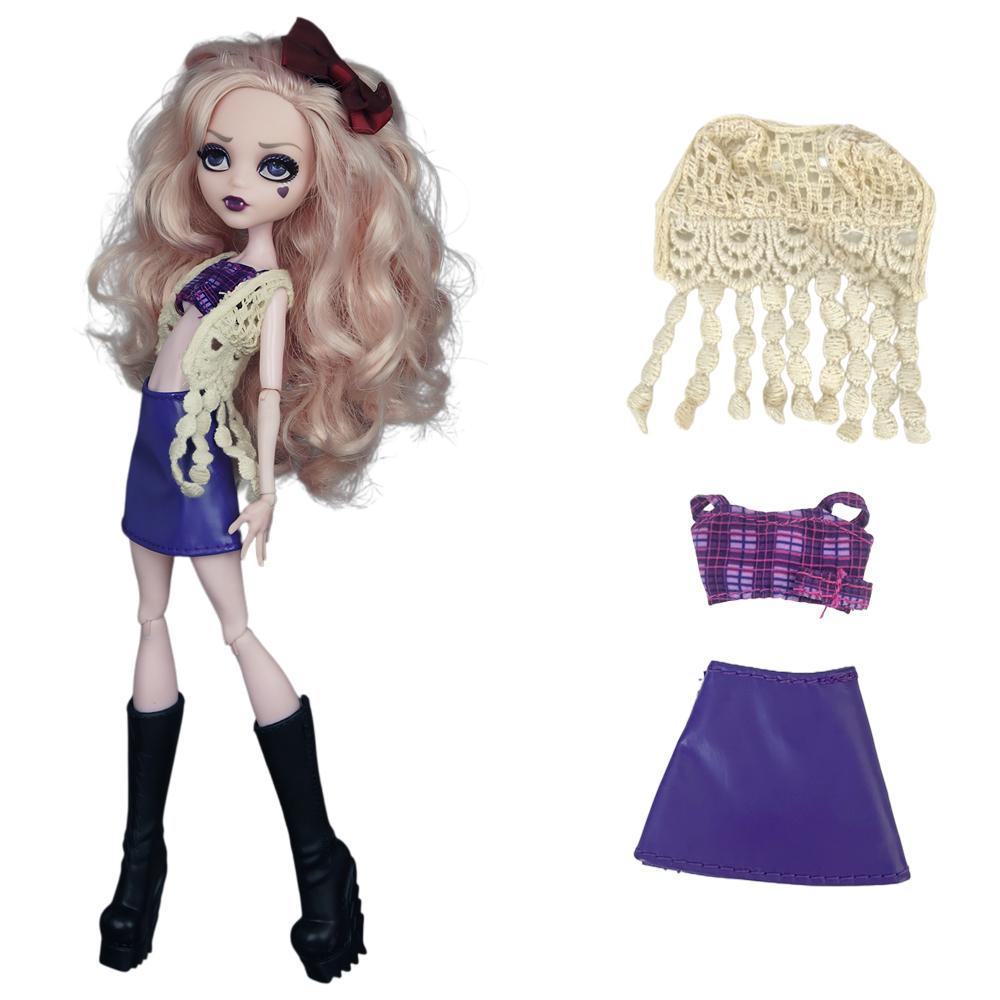 NK 1 Set 11 Zoll Puppenzubehör Für 27 cm Puppenkleidung Mode 10,5 Zoll Puppen Kleid Rock Miniaturartikel Spielzeug JJ