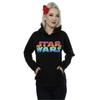 Star Wars Womens/Ladies Rainbow Logo Hoodie