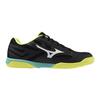 Table Tennis Shoes Wave Kaiserburg 8 Club Activities Gymnasium Lightweight Black x White x Lime cm 3E [Mizuno] Women's 26.0