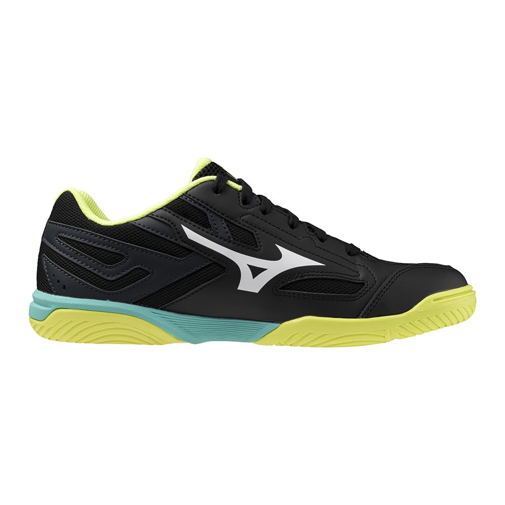 Table Tennis Shoes Wave Kaiserburg 8 Club Activities Gymnasium Lightweight Black x White x Lime cm 3E [Mizuno] Women's 26.0