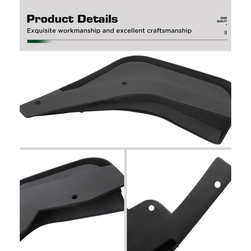 4PCS Splash Guards Mudguards Compatible with Citroen C5 2008 2009 2010 2011 2012 2013 2014 2015 2016 2017